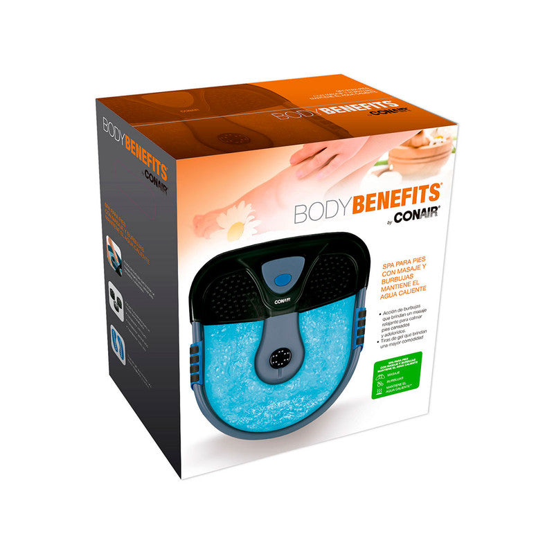 SPA DE PIES CON TIRAS DE GEL 3 ACCE