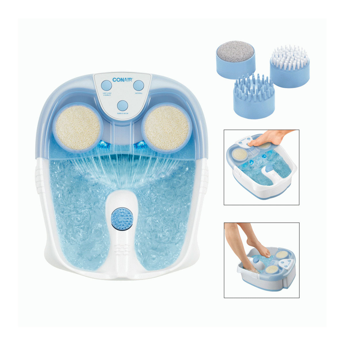 Tina Spa para Pies con Cascada Conair