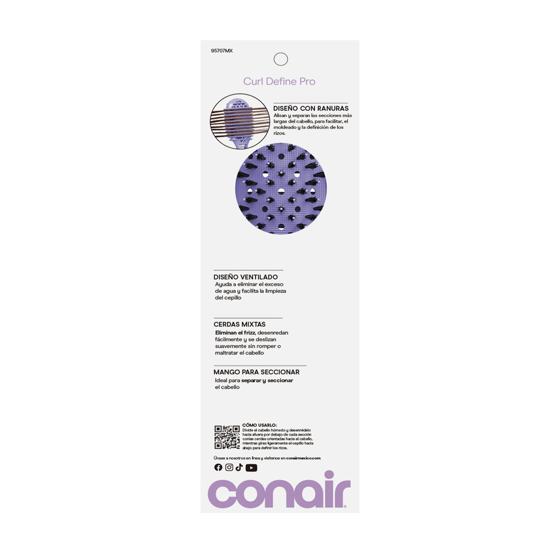 CEPILLO PARA DEFINIR RIZOS CONAIR