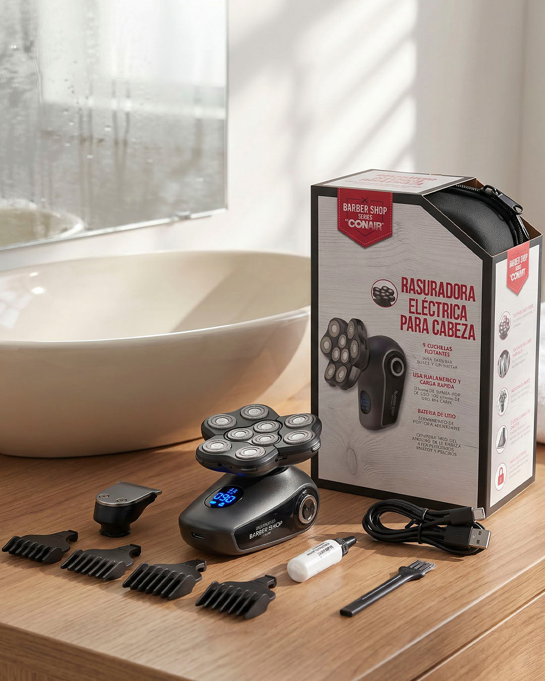 CONAIR RECORTADORA PARA CABEZA 11 PIEZAS