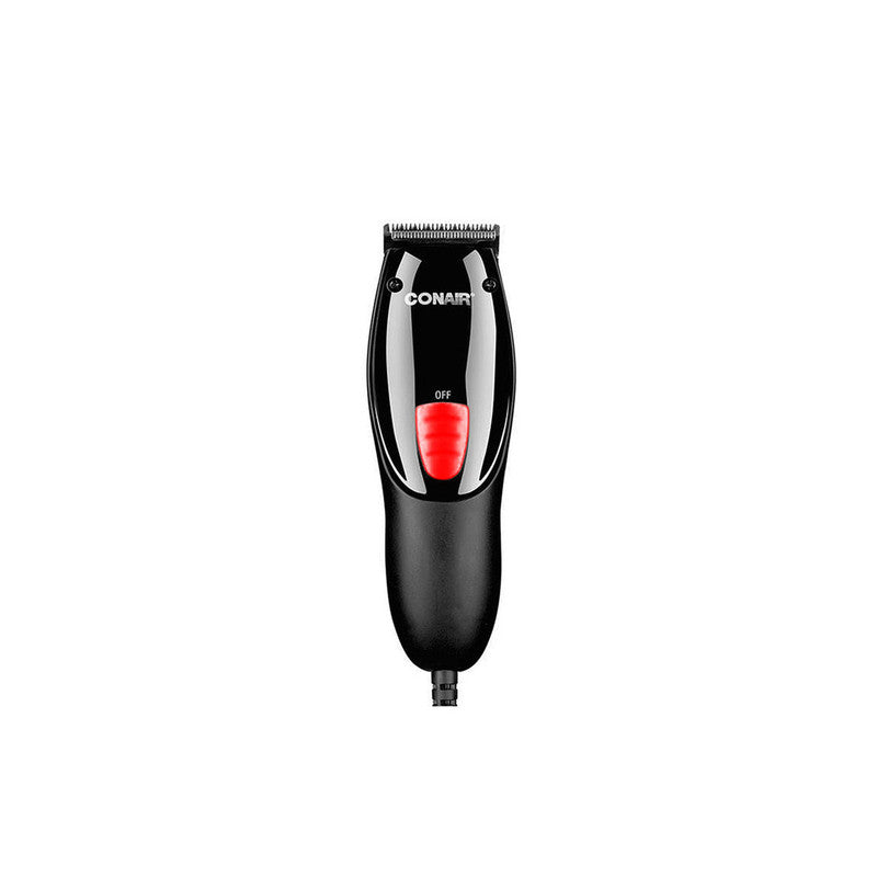 Conair Man Juego de Peluquería 15 Piezas Recortadora Profesional - Color Negro y Rojo