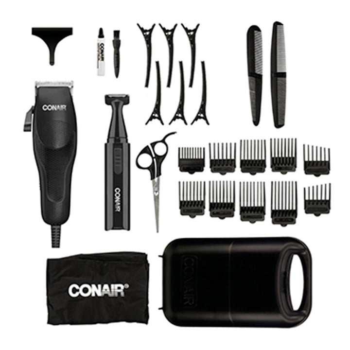 JGO PELUQUERIA 27 PZS  RECORTADORA NEGRA