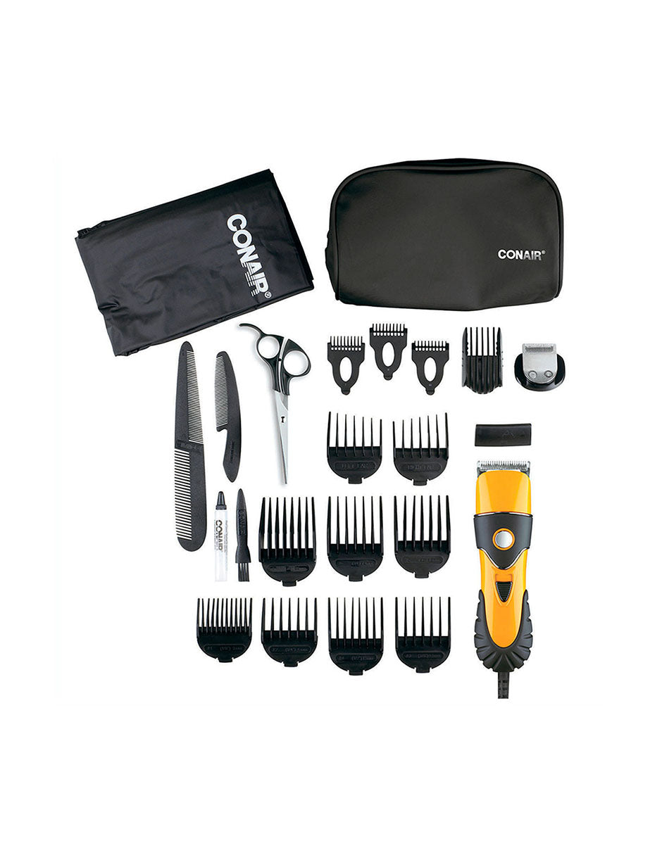 Juego De Peluquería 24 Piezas Con Recortadora TH