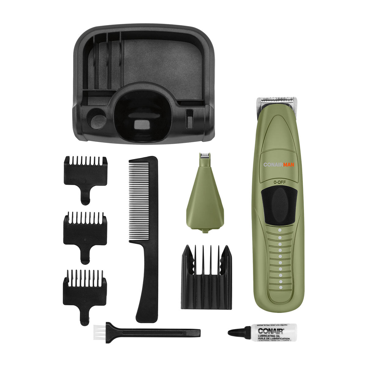 Juego De Peluquería Con Recortadora Verde