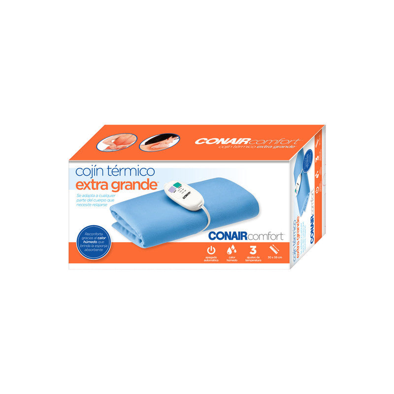 Conair Cojín Eléctrico King – Calor Húmedo/Seco