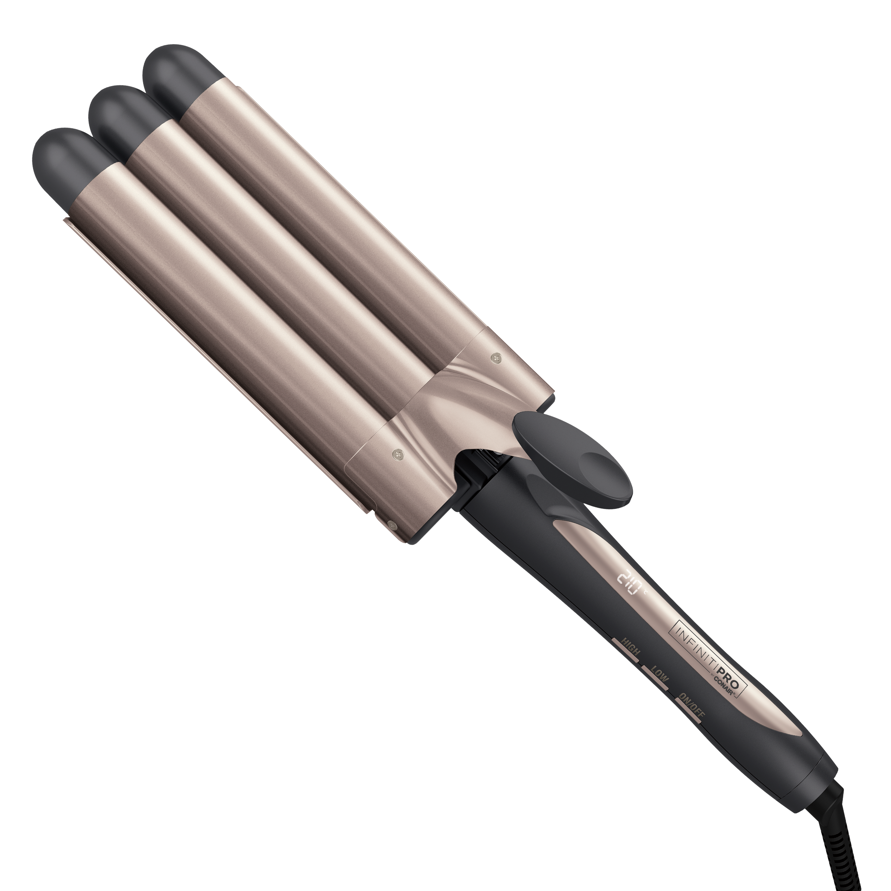 Tenaza Triple InfinitiPro by Conair Cerámica y Turmalina