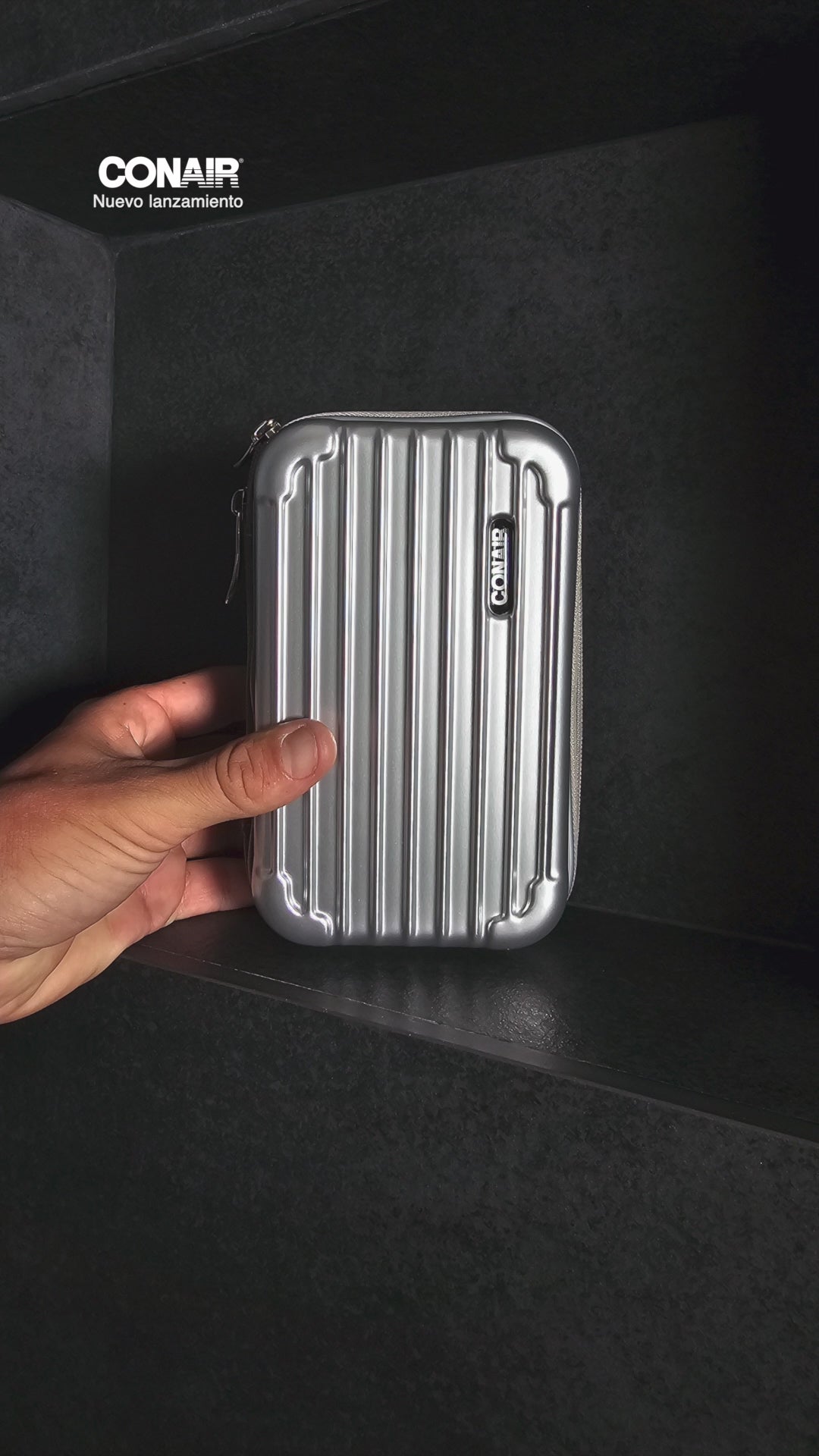 Rasuradora BBS Metal Litho Flask Color Negro