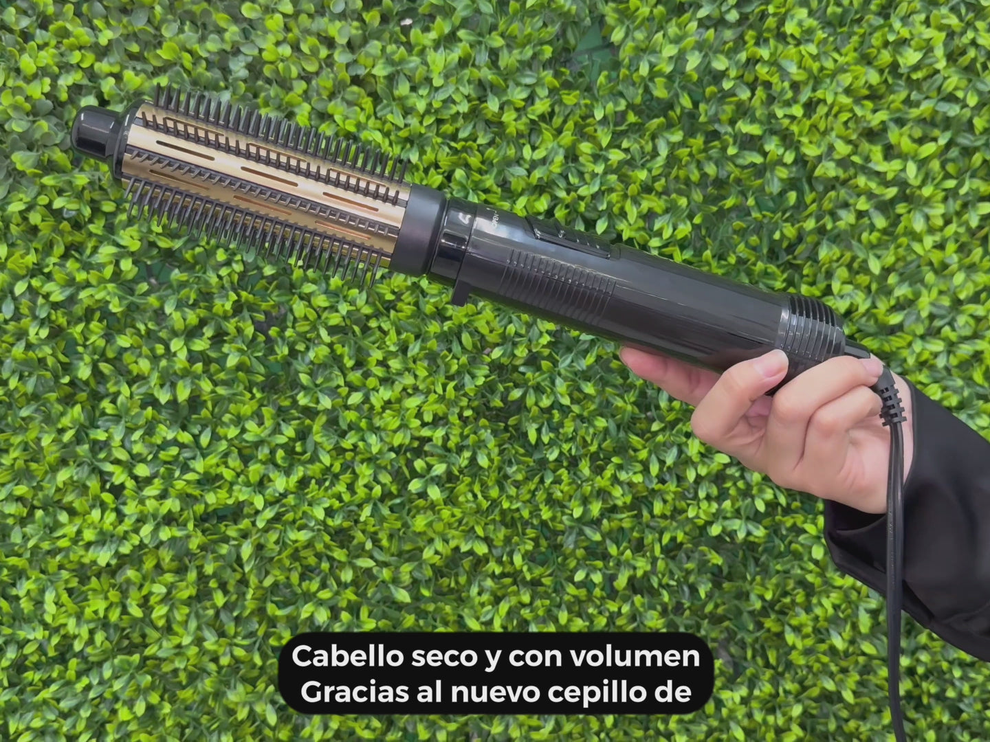 Cepillo de Aire Conair Cerámica Dorado