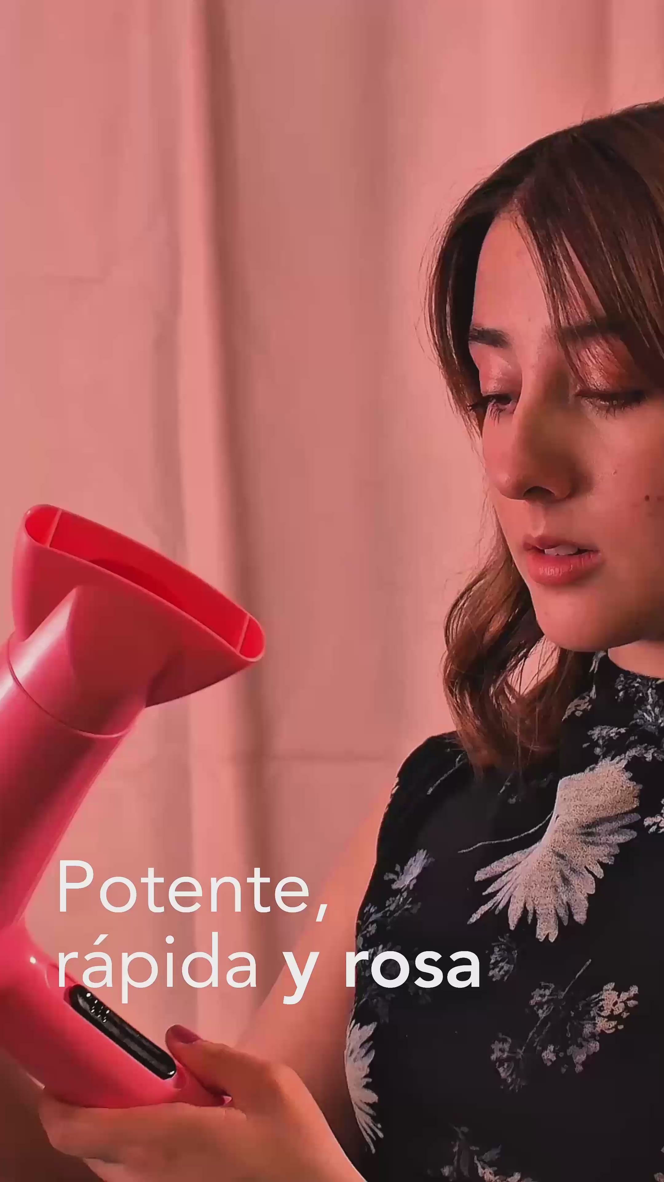 Conair Secadora Iónica y Compacta 1875W- Color Rosa