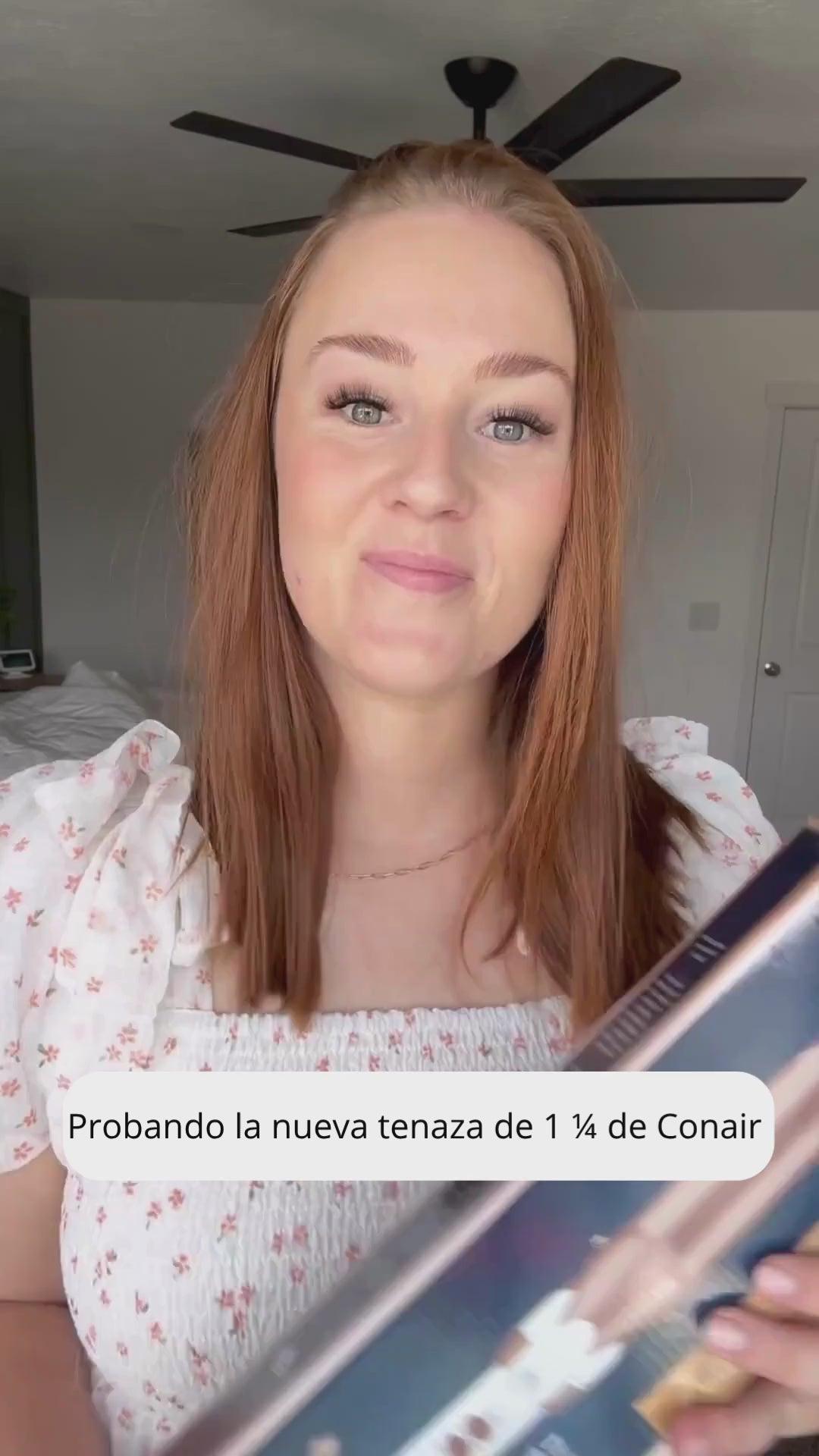 Conair Tenaza de Cabello Doble Cerámica 1 In