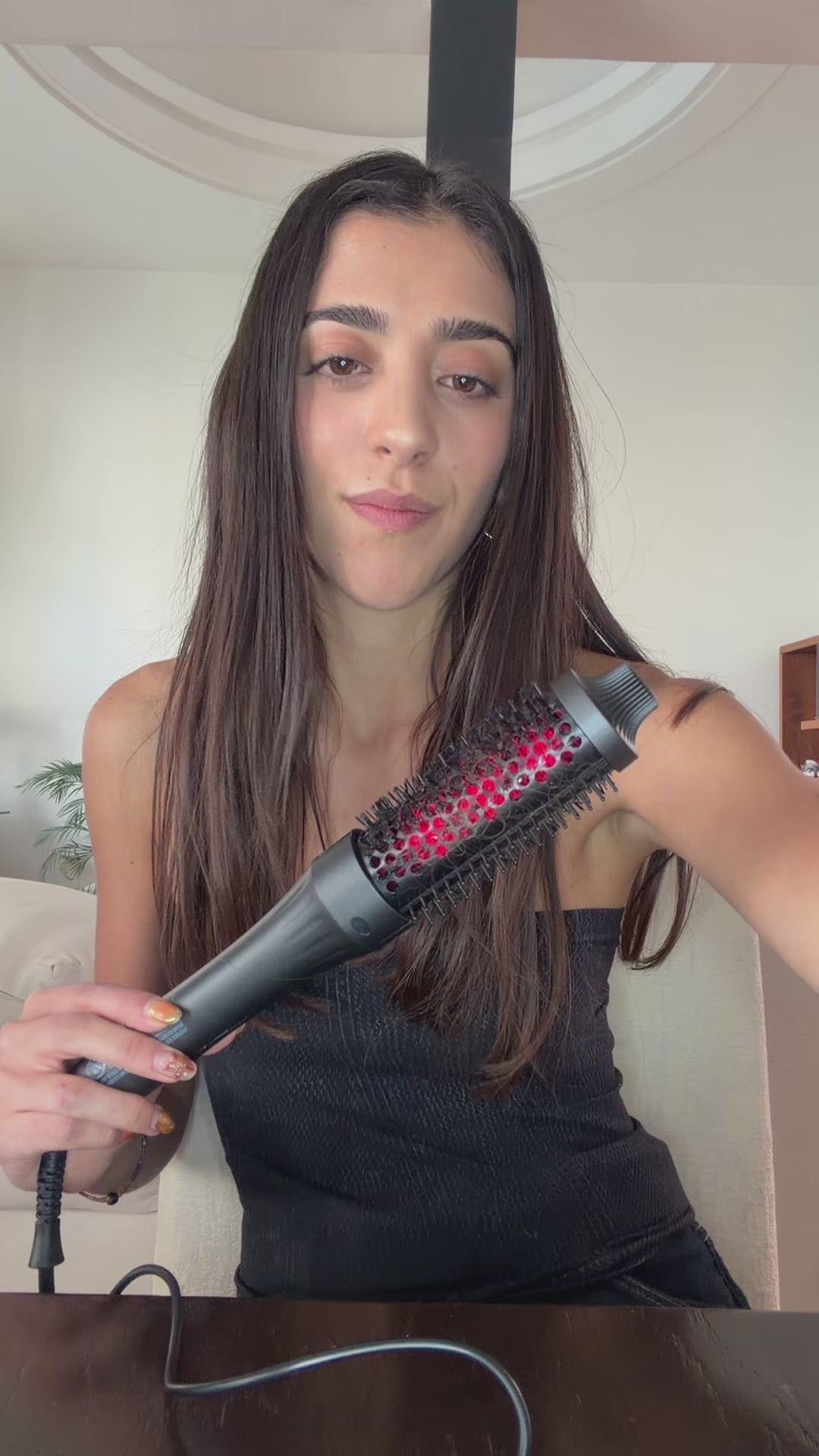 Conair Cepillo Térmico Infrarrojo InfinitiPro - Color Negro